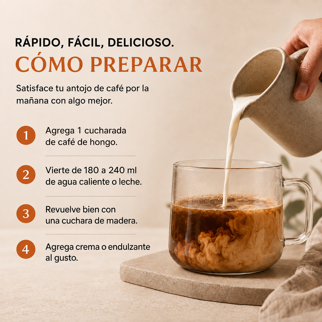 RYTUAL® - Café a base de hongos | Reducí tu hinchazón, regulá tu cortisol, recuperá tu energía.
