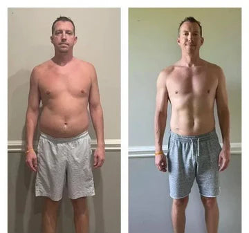 Resultado antes y después de una clienta de RYTUAL