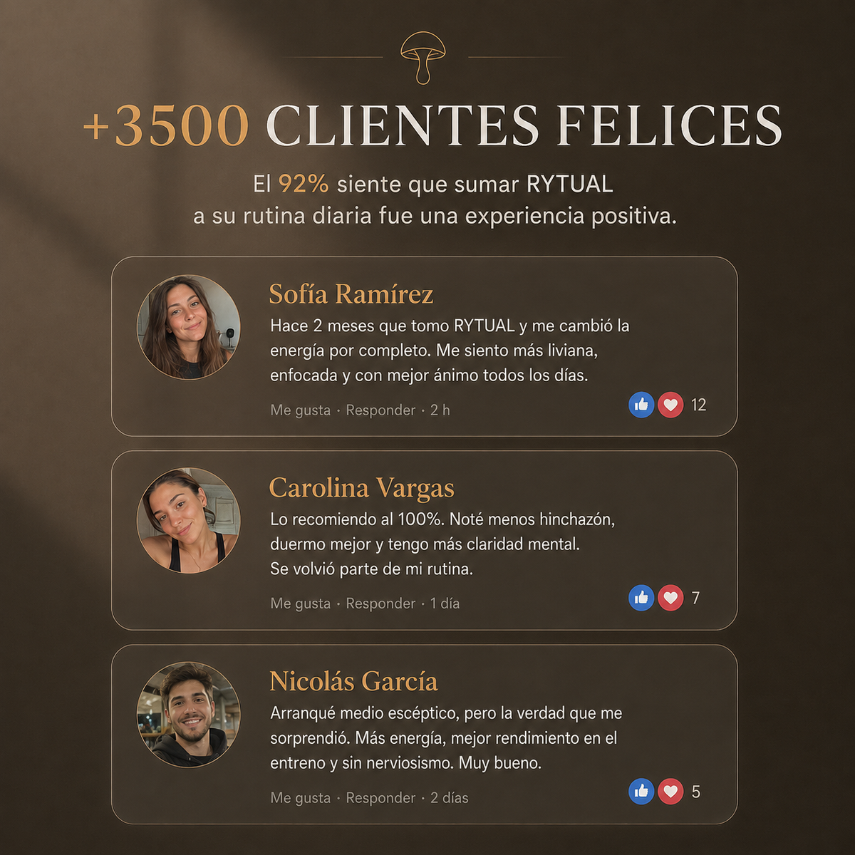 RYTUAL® - Café a base de hongos | Reducí tu hinchazón, regulá tu cortisol, recuperá tu energía.