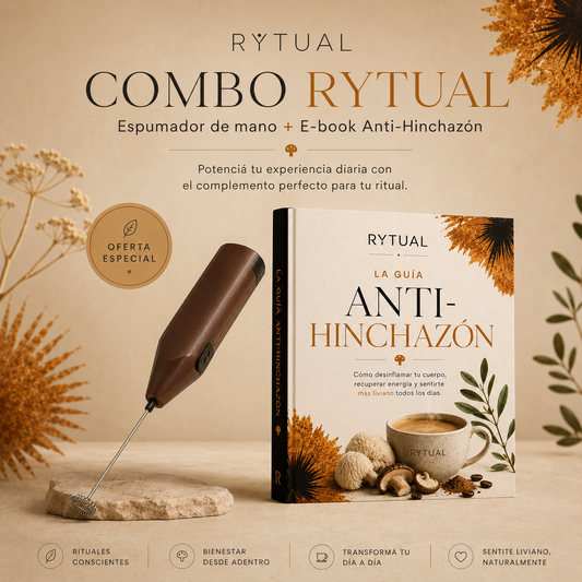 Batidor Eléctrico RYTUAL® +  EBOOK “La Guía Anti-Hinchazón”