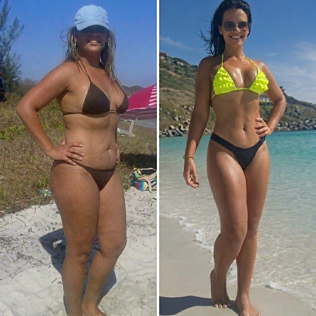 Resultado antes y después de una clienta de RYTUAL